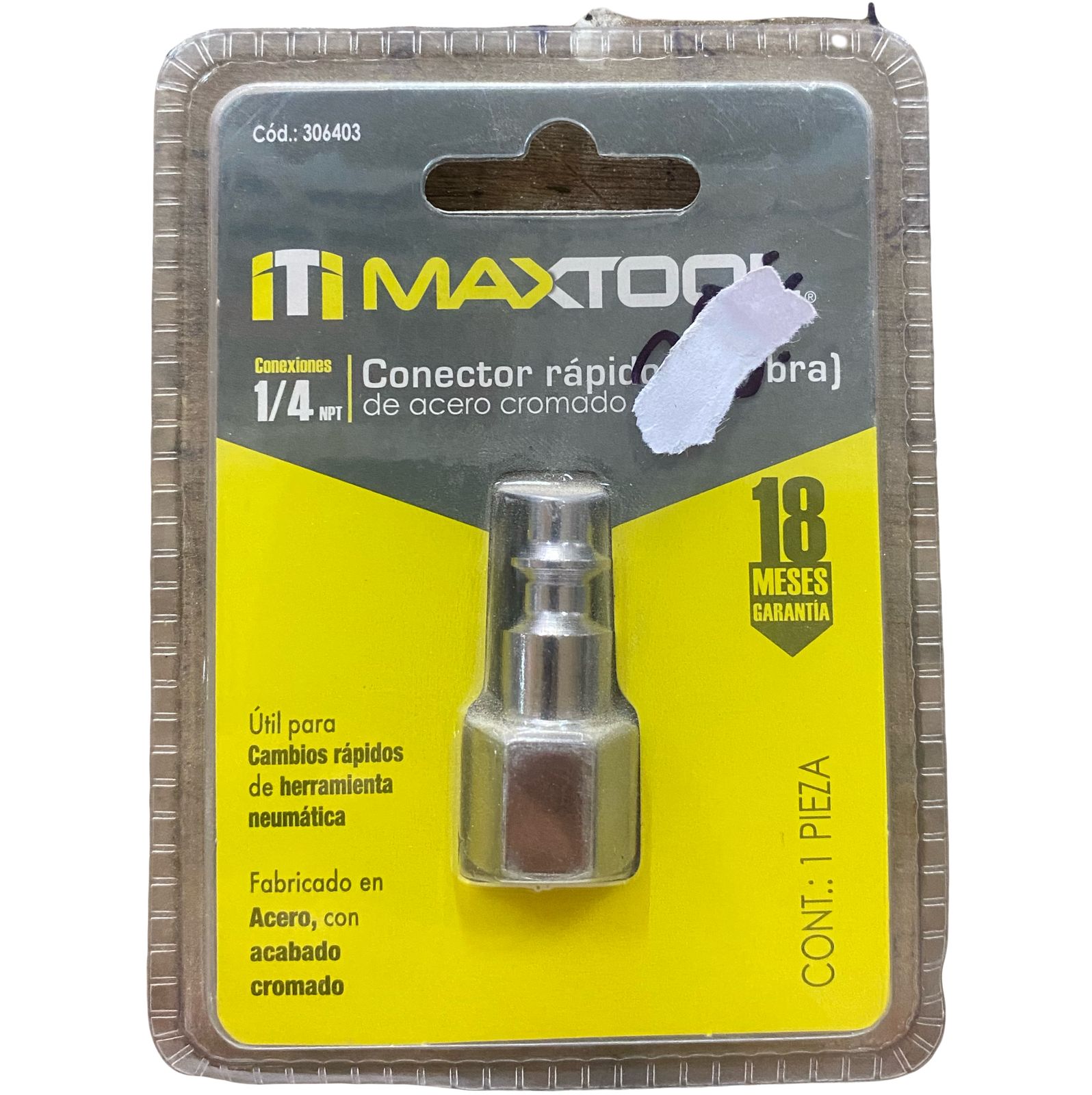 Conector Rapido Hembra 1/4